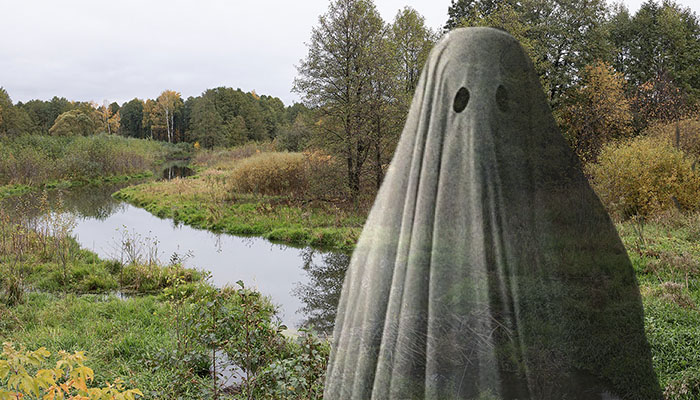 Удобный ручей-призрак в Щелковском округе: как канализацию сливать, он есть, как землю делить — его нет