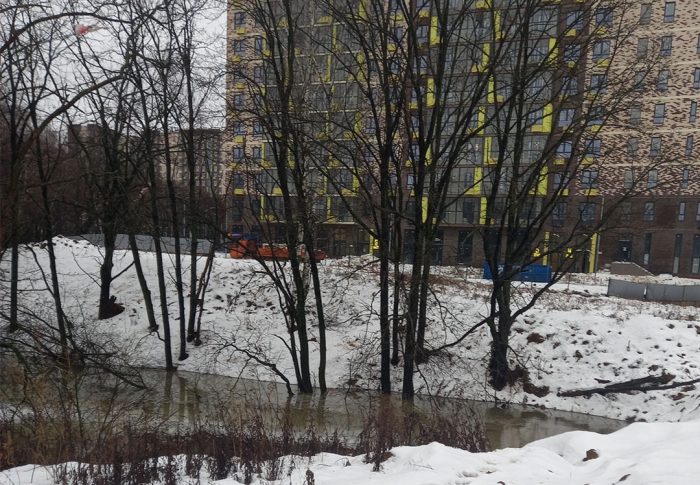 Минэкологии МО перечислило конкретные шаги ликвидации разлива канализации в Ленинском городском округе после многочисленных жалоб жителей 